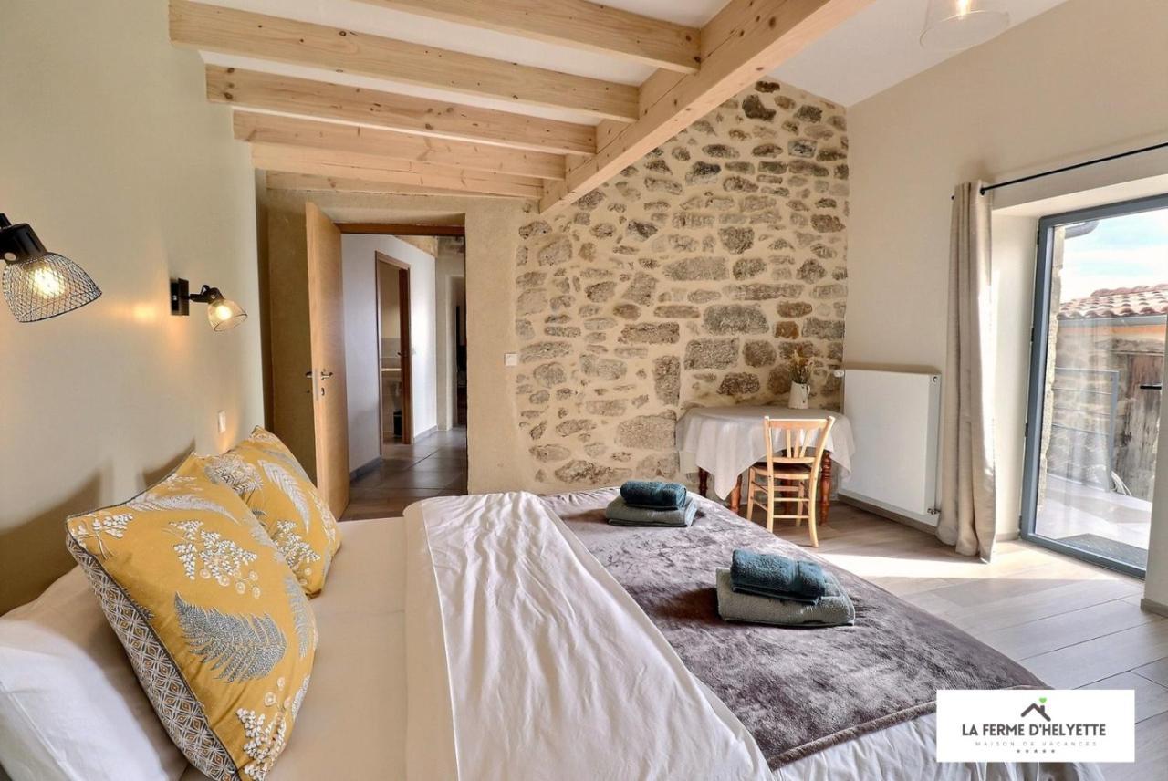La Ferme D' Helyette Villa Toulaud Kültér fotó
