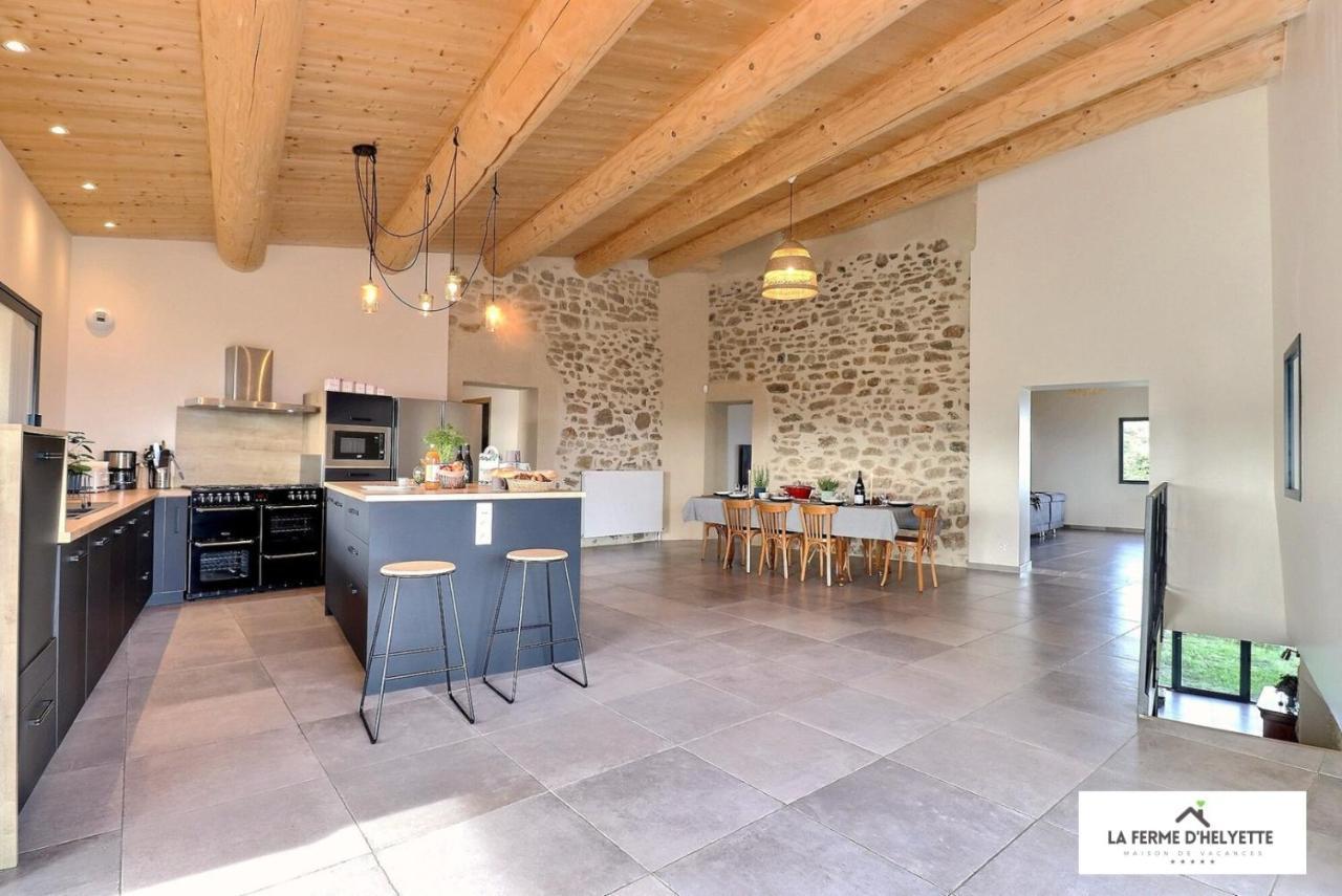 La Ferme D' Helyette Villa Toulaud Kültér fotó