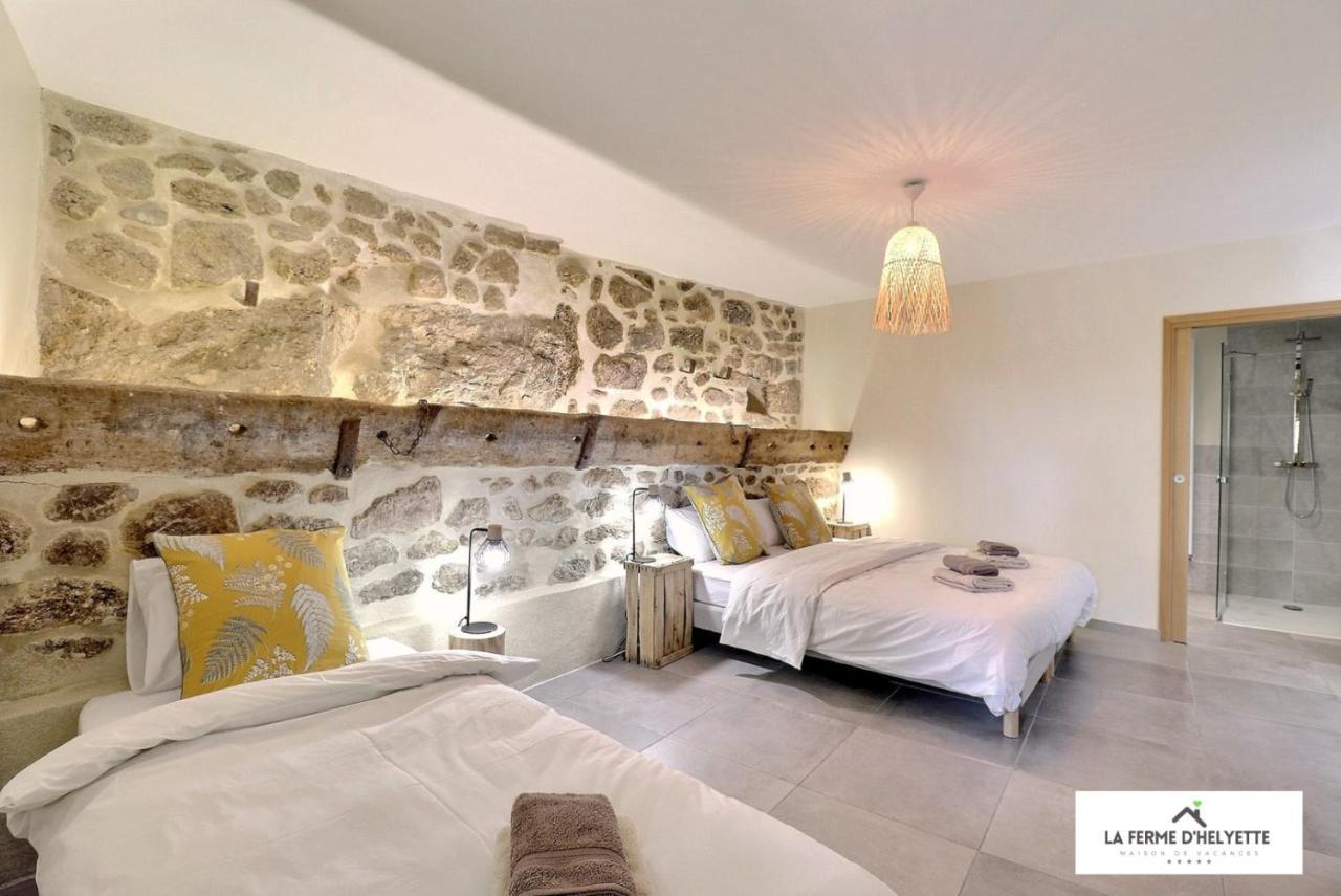 La Ferme D' Helyette Villa Toulaud Kültér fotó